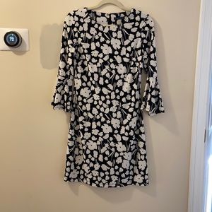 Tommy Hilfiger Floral Bell Sleeve Dress - sz 4